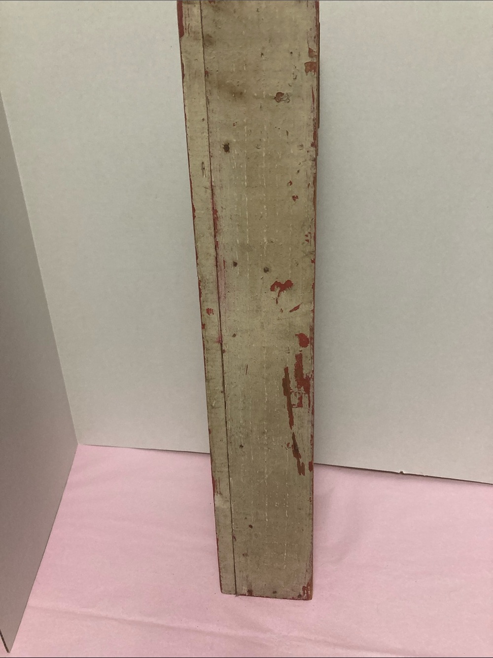 Antique handmade wood shelf free standing  collectibles miniatures primitive - Picture 8 of 10